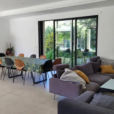 Willa Grande Moderne Arbre Blanc Montpellier